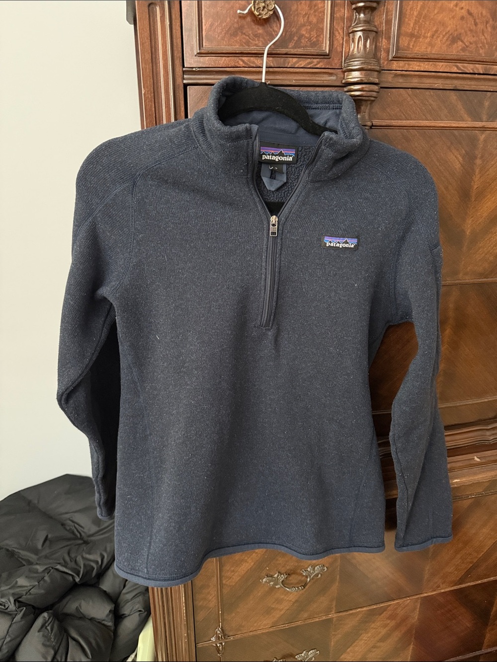 Patagonia Navy Half-Zip Fleece Pullover